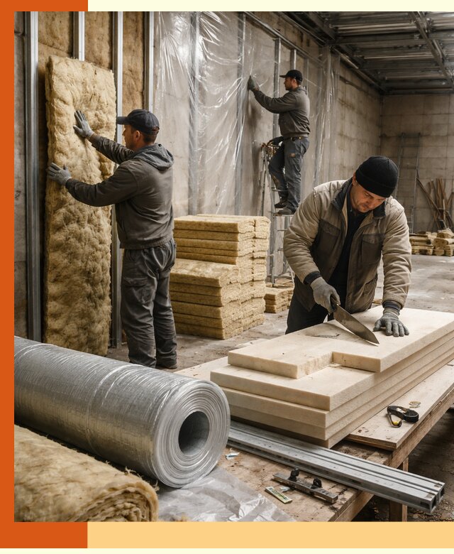 Утепление торгового склада в Тулуне с энергоэффективными решениями